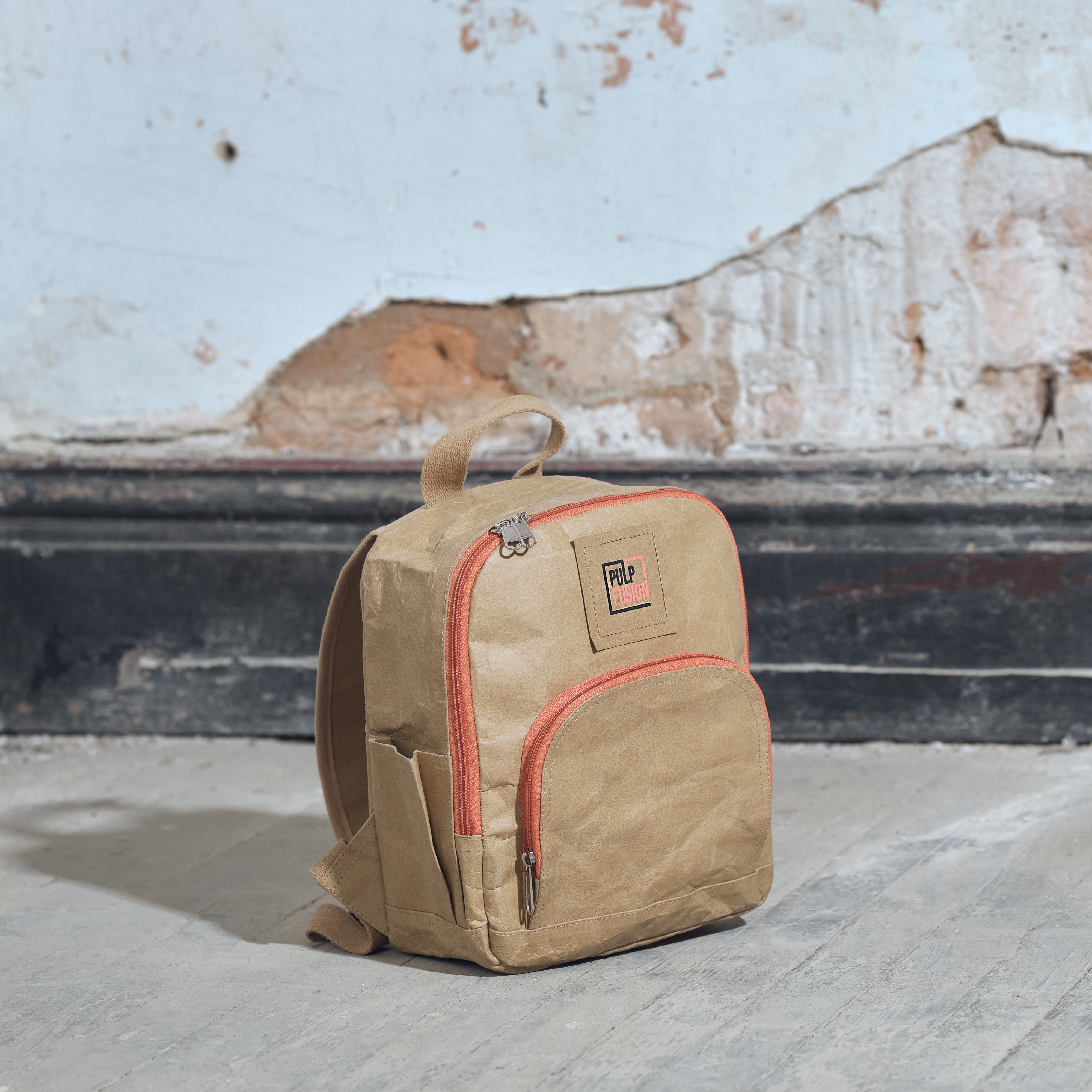 bamboozle-pulp-fusion-everyday-mini-sac-dos-papier-naturel image 1