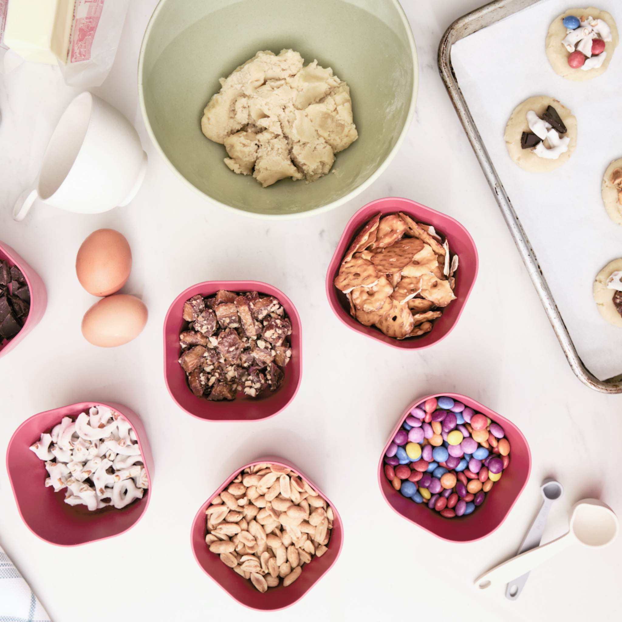 bamboozle-prep-serve-plateau-ap-ro-gobelets-bleus image 5
