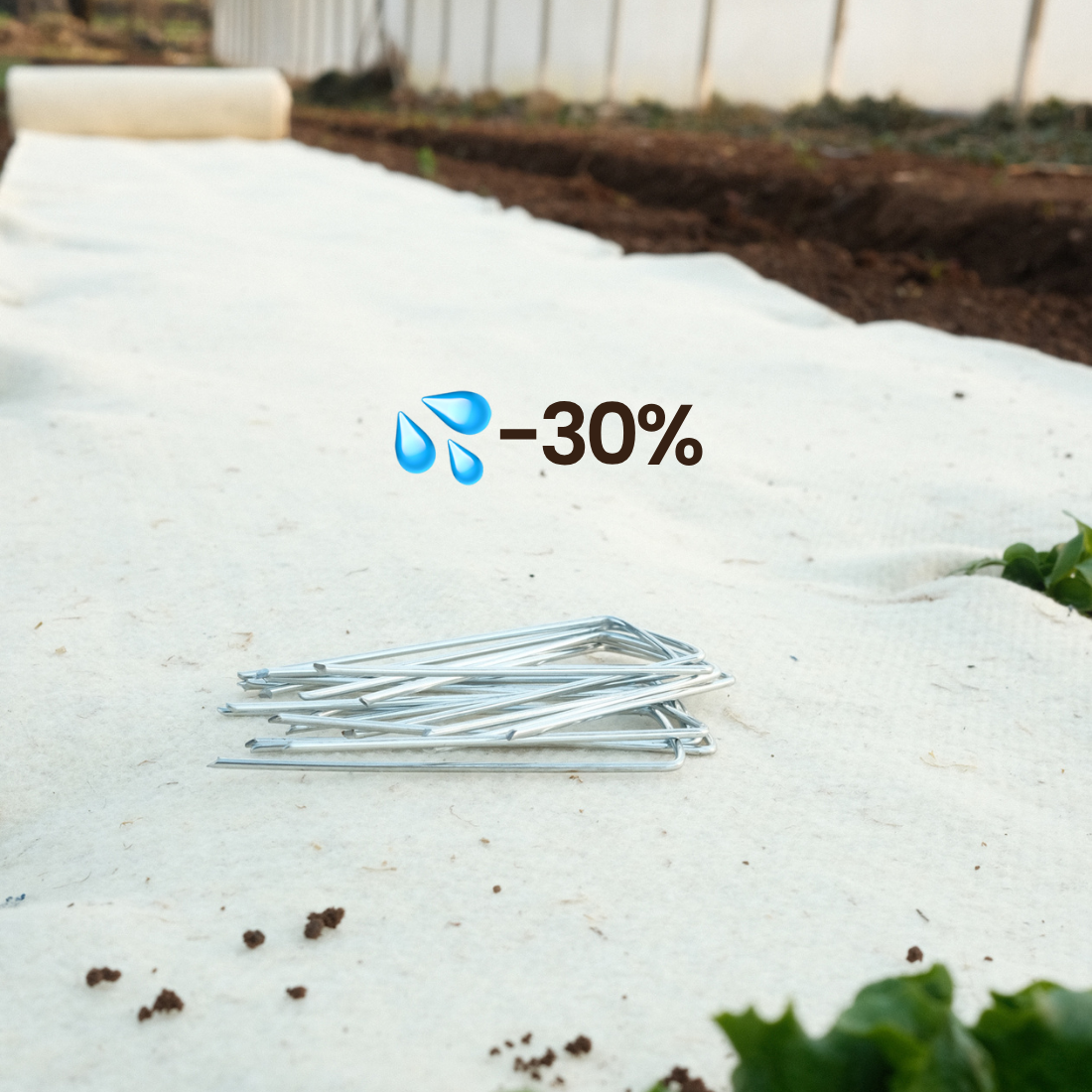 fertilaine-paillages-100-laine-rouleau-xl-25-m-naturel image 2