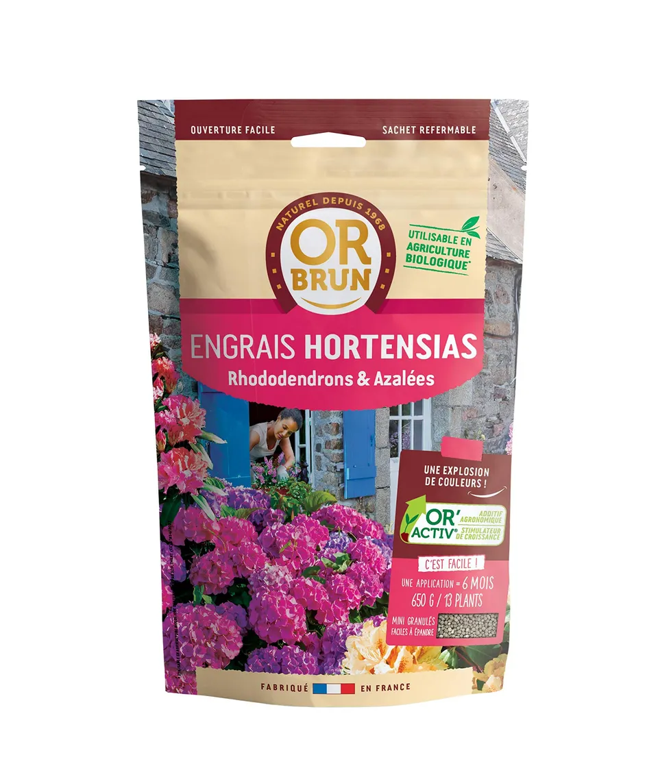 or-brun-or-activ-engrais-hortensias-650-g-uab-6-mois image 1