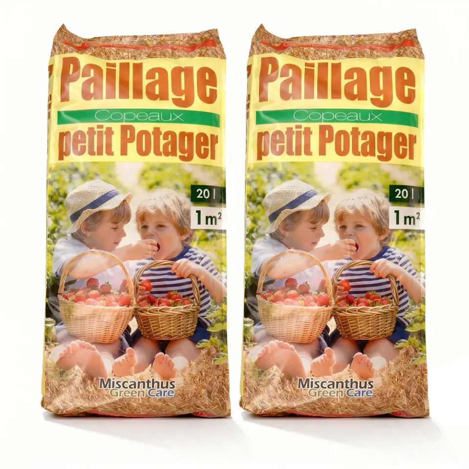 paillage-petit-potager-copeaux-roseau-2-sacs-20l image 1