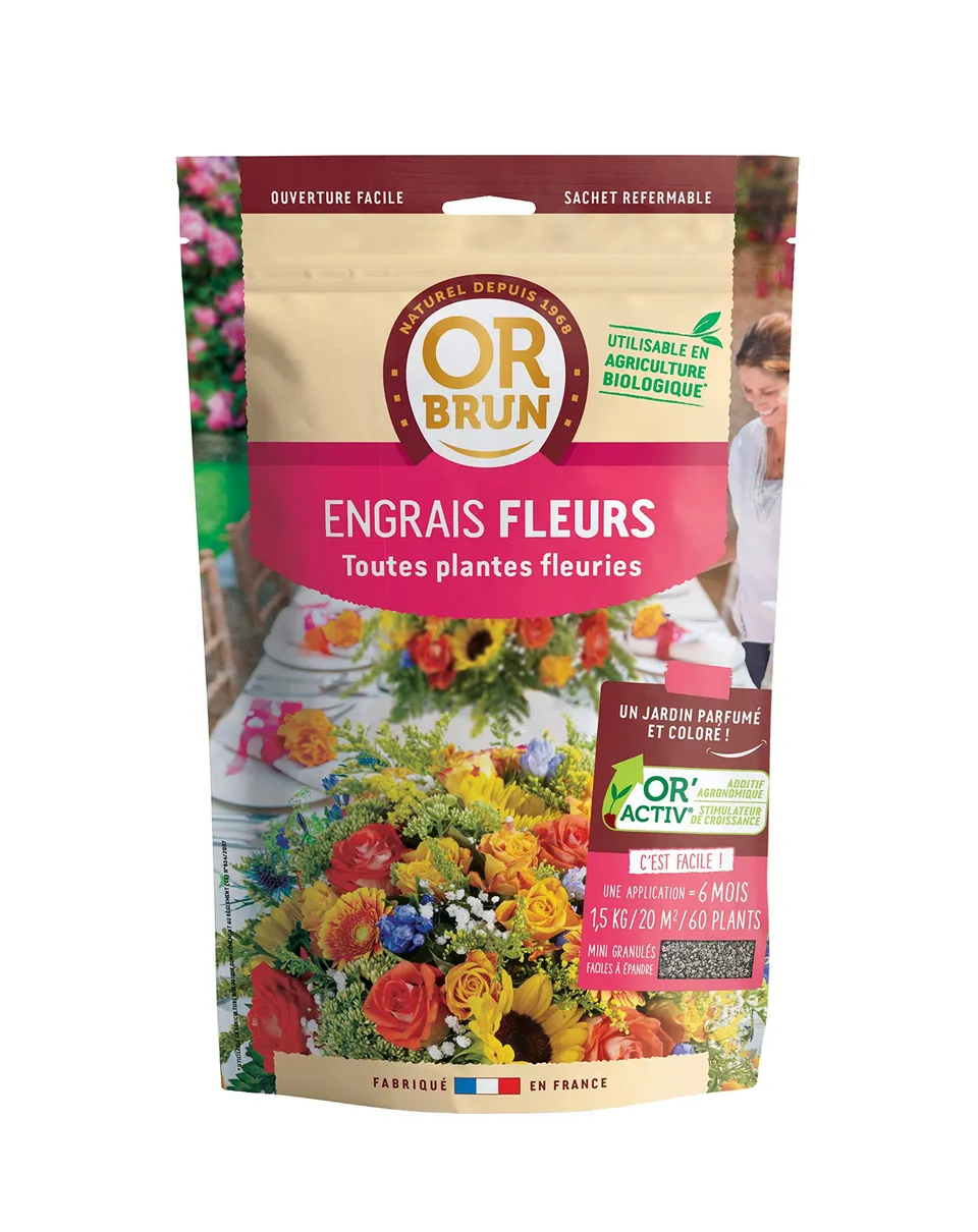 or-brun-or-activ-engrais-fleurs-granul-s-bio-1-5kg-6-mois image 1