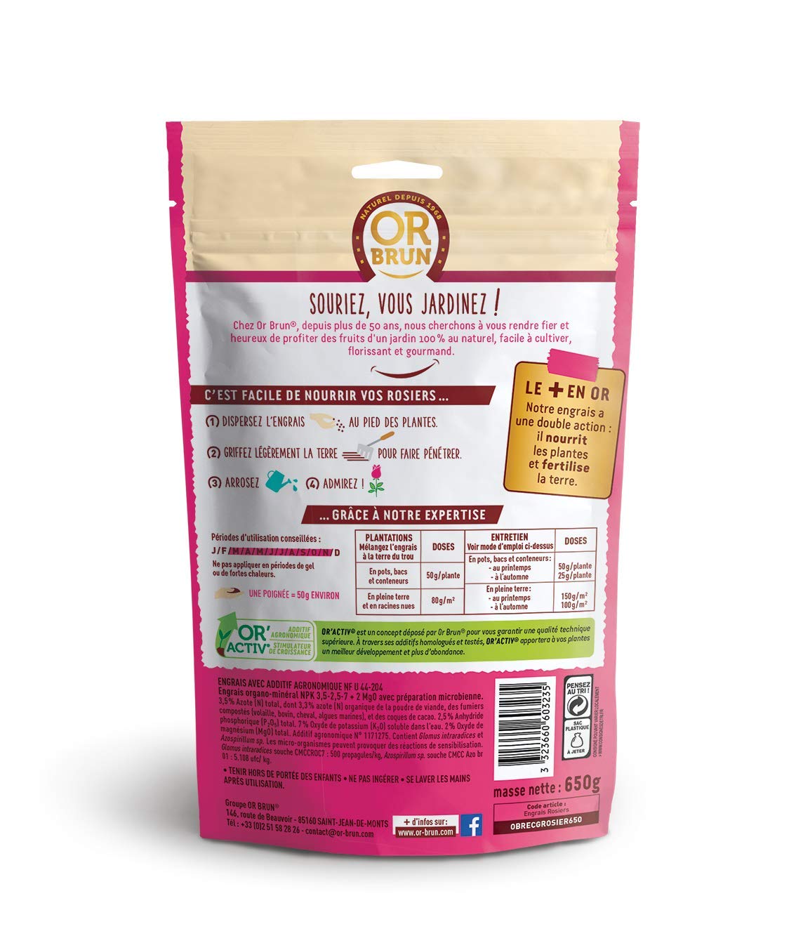 or-brun-or-activ-engrais-rosier-650-g-bio-floraison image 2