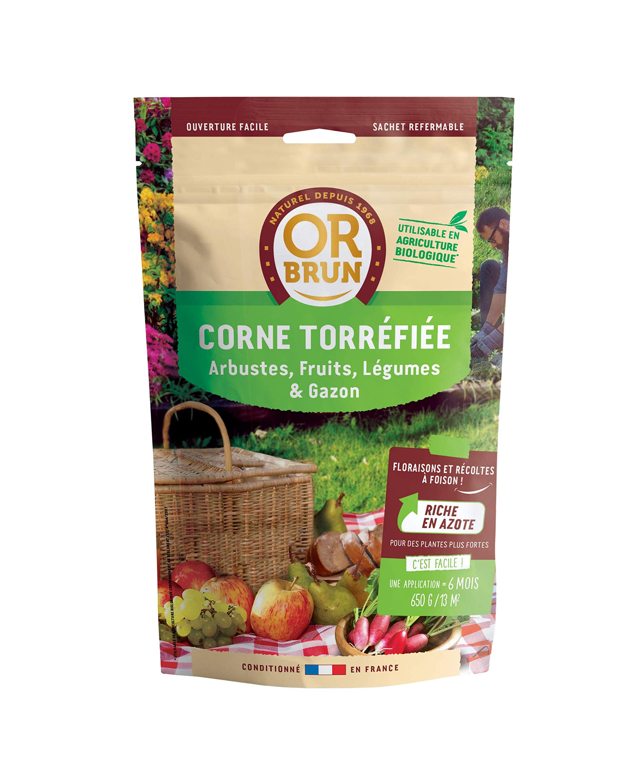 or-brun-l-authentique-corne-torr-fi-e-650-g-uab image 1