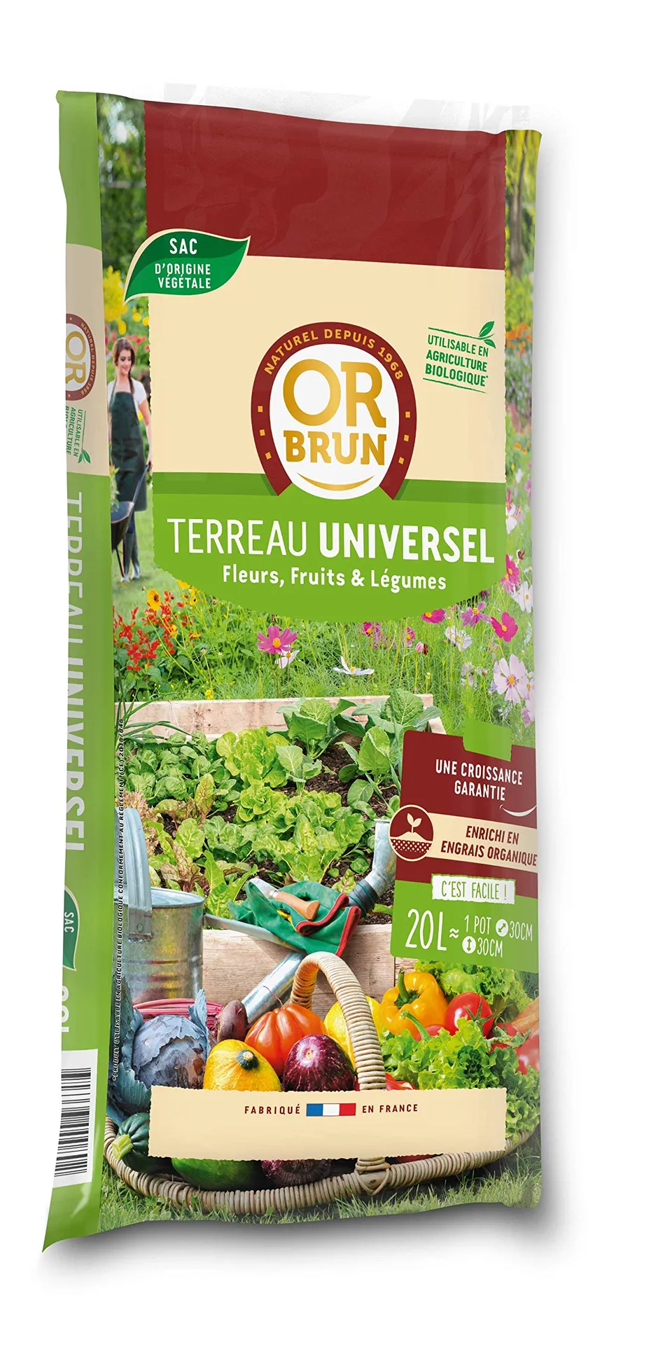 or-brun-p-re-fran-ois-terreau-universel-20-l-bio image 1