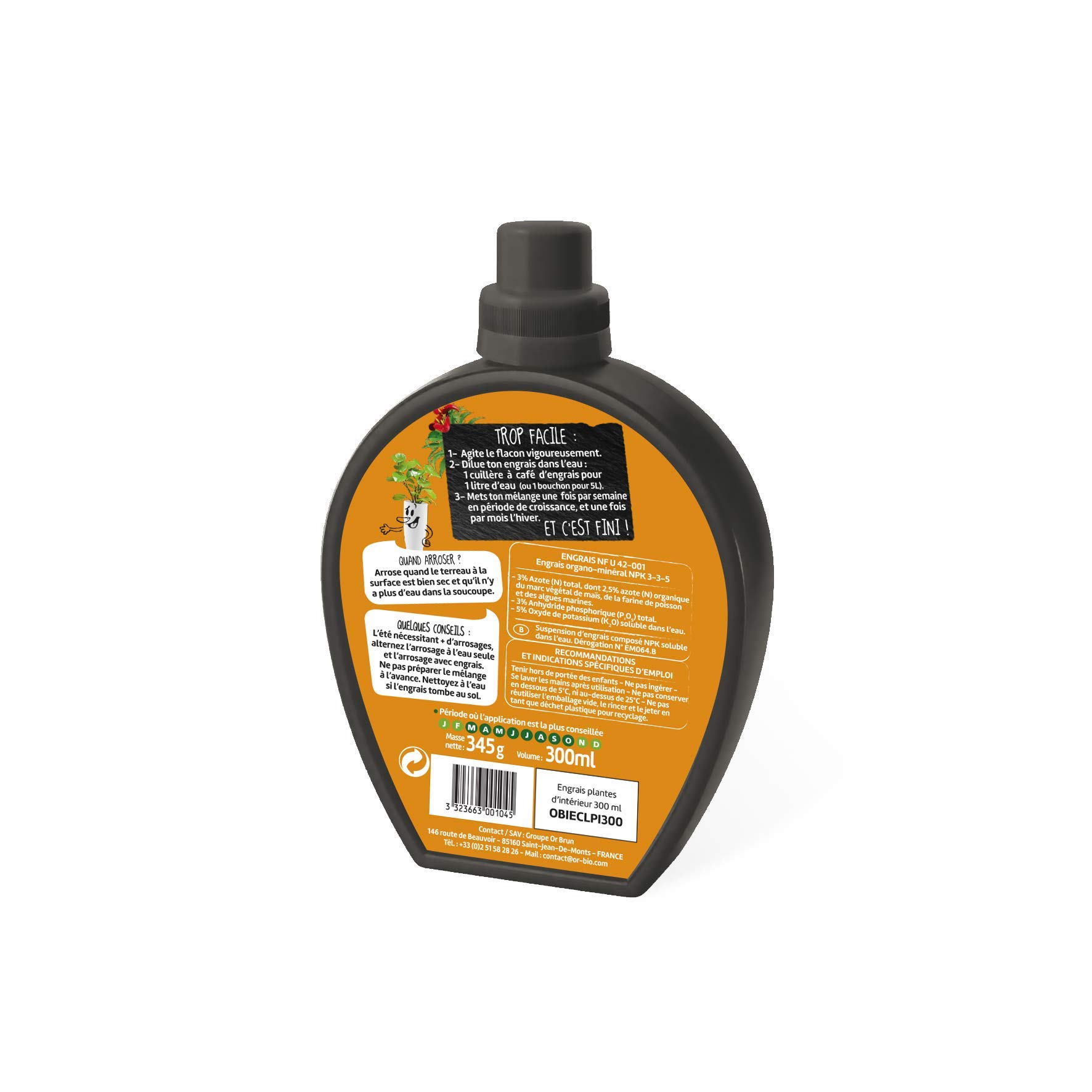 or-brun-or-activ-engrais-plantes-d-int-rieur-300-ml-naturel image 2