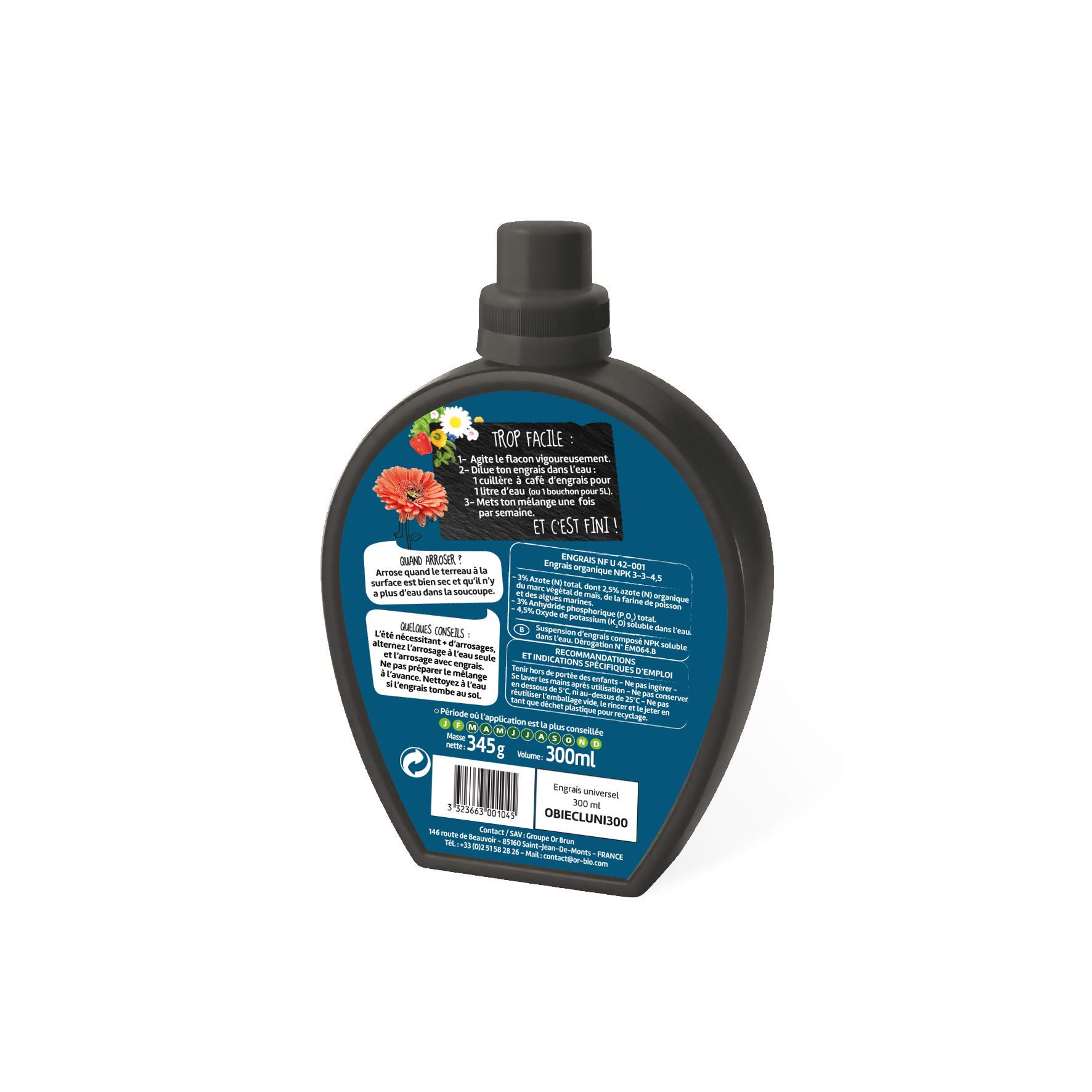 or-brun-or-activ-engrais-universel-liquide-300-ml-bio image 2