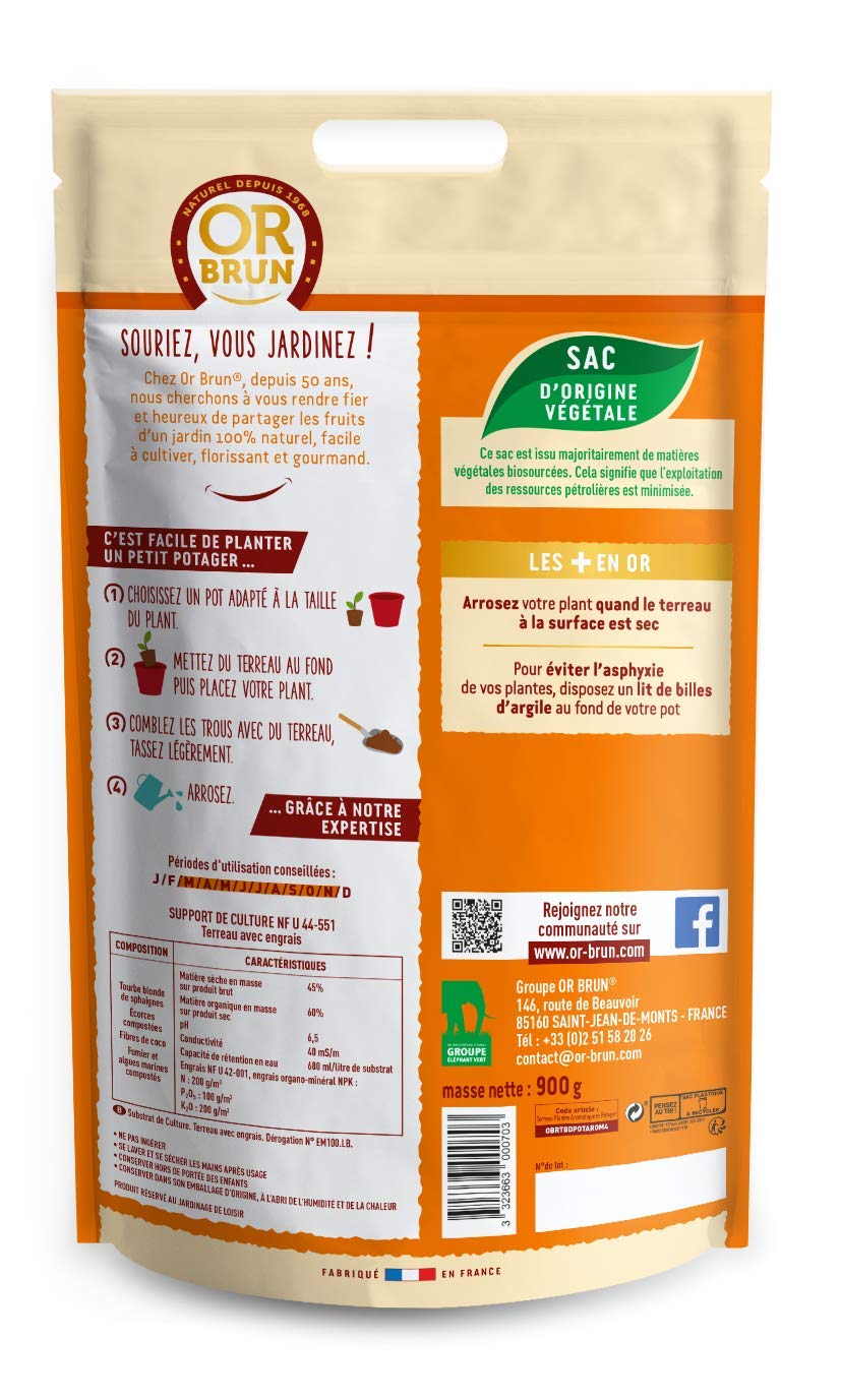 or-brun-p-re-fran-ois-terreau-potager-aromatique-4l-bio image 3