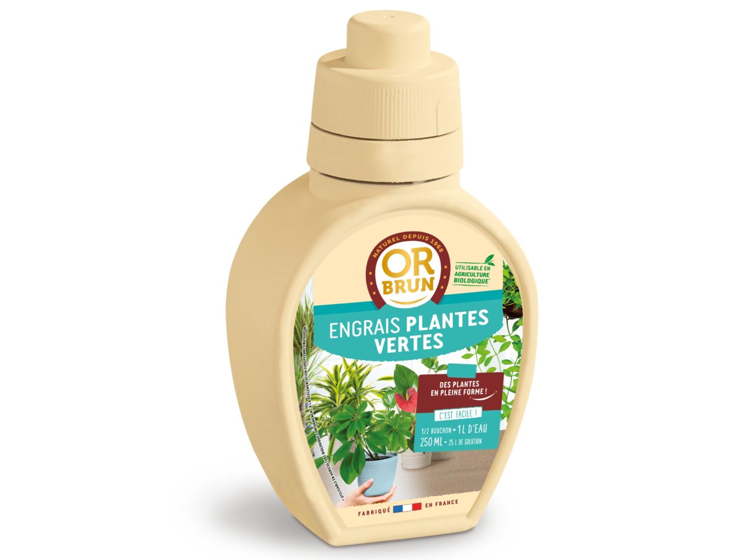 or-brun-or-activ-engrais-plantes-vertes-250-ml-bio image 1