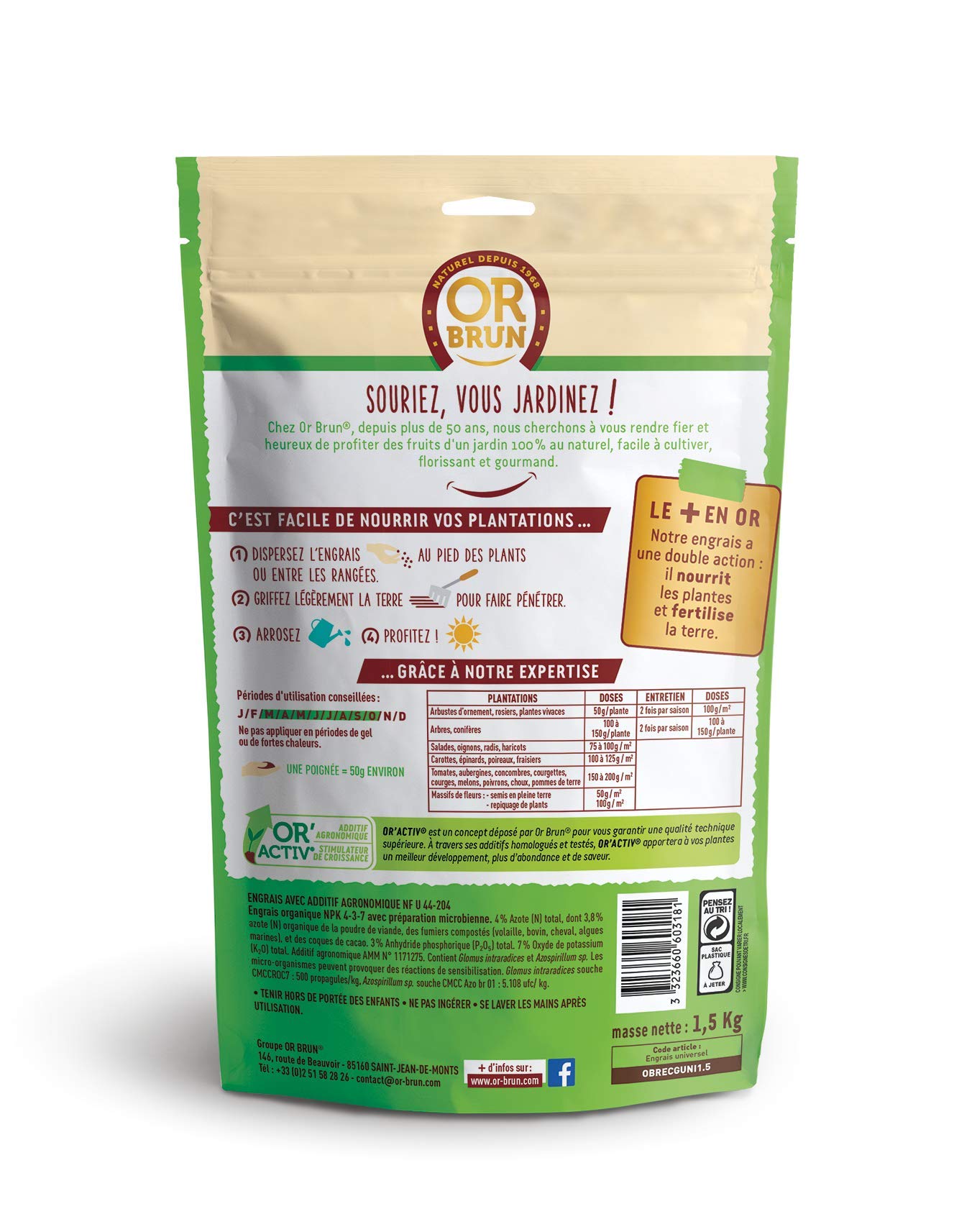 or-brun-or-activ-engrais-universel-1-5-kg-uab-6-mois image 2