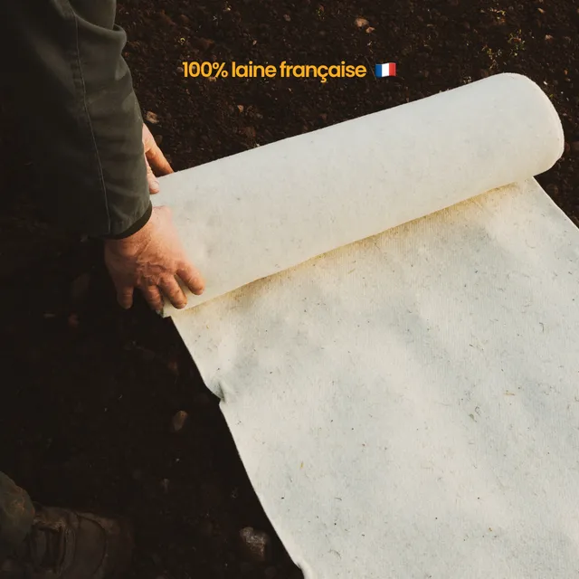 fertilaine-paillages-100-laine-rouleau-60-cm-naturel image 1